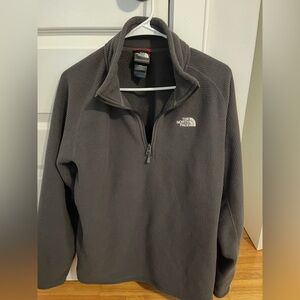 The North Face Men's Charcoal Zip-Up Sweater